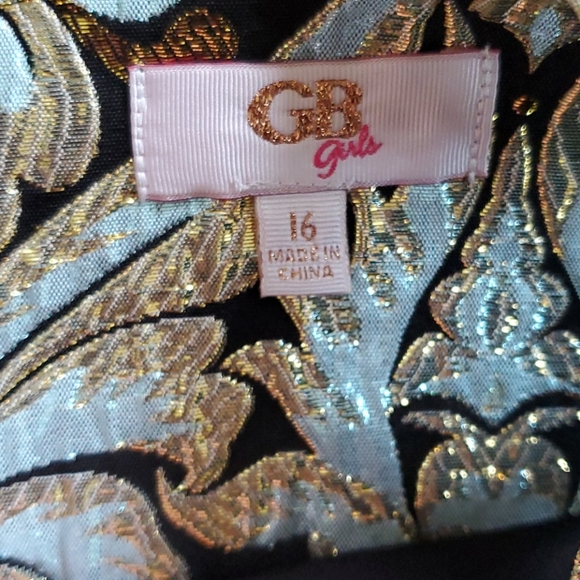NWOT GB Girls Patterned Dress - Picture 3 of 4